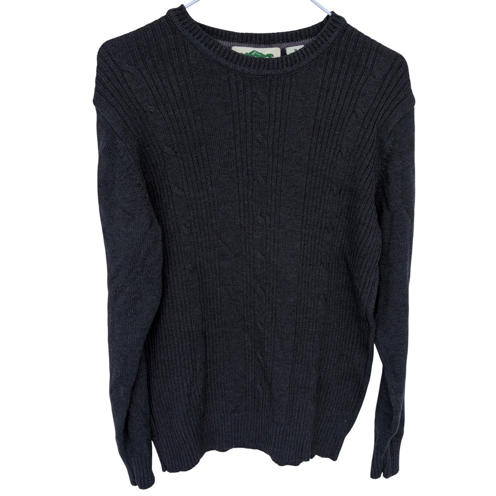 Gray Mountain Lake Cable Knit Sweater‎ Medium Womens Outdoor HIking Camping